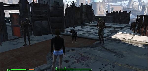 Watch Fallout 4 elie pillars ambush  part1 Sex Video